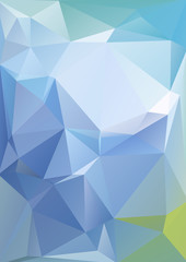 light blue polygonal background