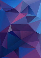 violet polygonal background