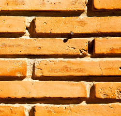 texture wall in africa morocco the old brick construction concre