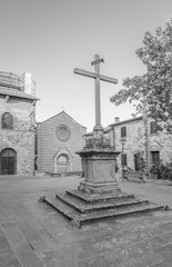 Cathedral of the collegiate Lucignano