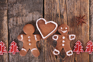 christmas gingerbread cookies