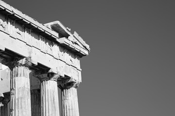 historical   athens in greece the old architecture and historica