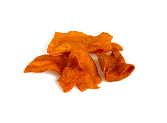 Fototapeta premium vegetable carrot crisps