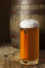 Still Life with a keg of beer 