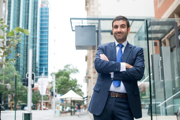 Fototapeta premium Confident businessman