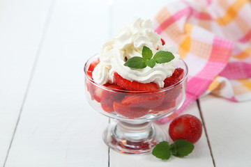 Strawberries and cream