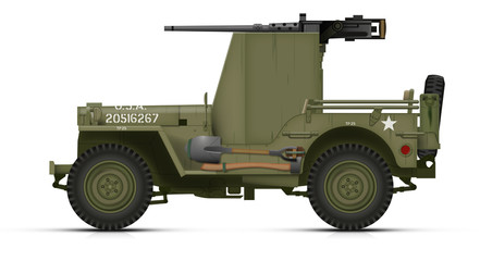 Fototapeta premium Jeep Willys 22
