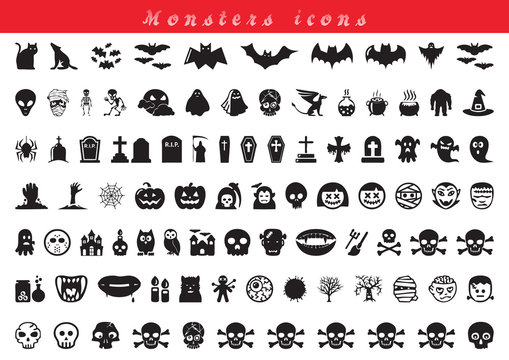 monsters icons