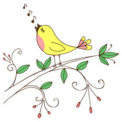 Singing bird