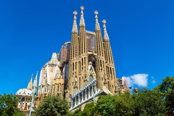 Fototapeta premium Sagrada Familia in Barcelona