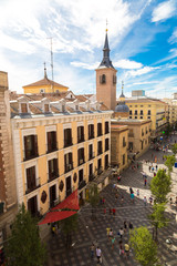 Naklejka premium Aerial view of Madrid