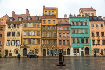 Old town sqare in Warsaw