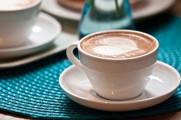 Kaffee im Restaurant