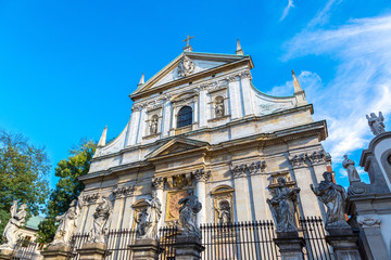 Obraz premium St. Peter and St. Pauls Church in Krakow