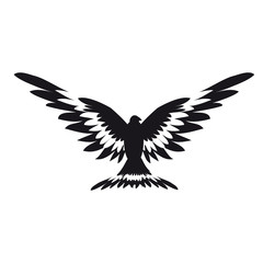 silhouette of the bird