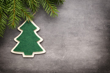 Christmas greeting card.