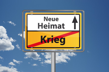 Aus dem Krieg in eine neue Heimat