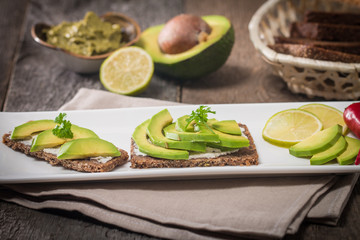 Avocado sandwich