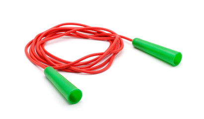 Plastic jumping rope