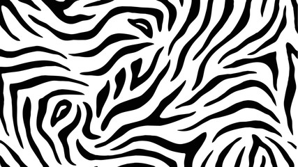 Fototapeta na wymiar Zebra Stripes Pattern