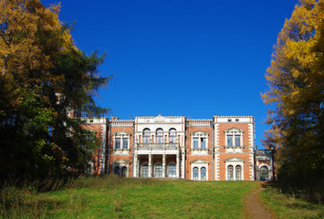 BYKOVO, MOSCOW REGION, RUSSIA - October, 2015: Manor Bykovo. The