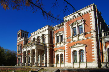 BYKOVO, MOSCOW REGION, RUSSIA - October, 2015: Manor Bykovo. The