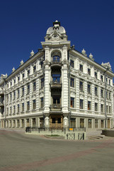 Fototapeta premium The streets of the old town Kazan