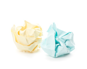 Crumpled paper