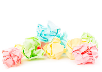 Crumpled paper