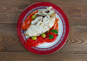 Drunken chicken