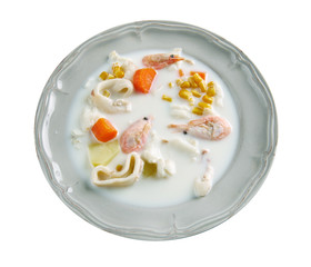 Irish fish chowder