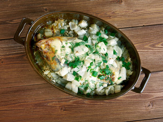 baked fish in Tatar