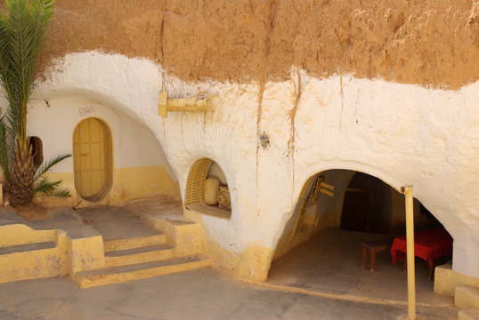 TUNISIA, AFRICA - August 03, 2012: Scenery for the film "Star Wa