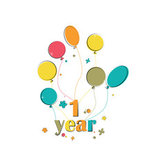 Obraz premium Phase happy birthday 
