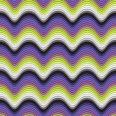 Abstract color waves background