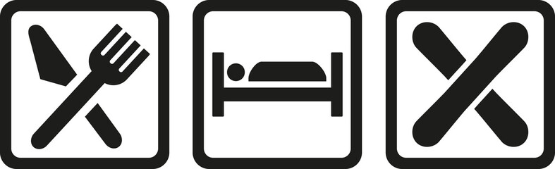 Eat sleep snowboard