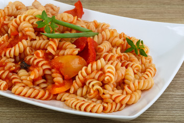Pasta with tomato