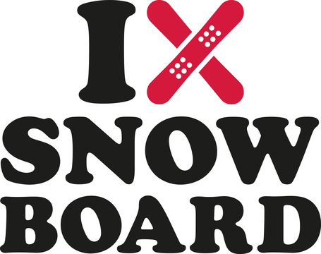 I heart snowboards