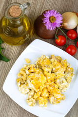 Scrambled eggs