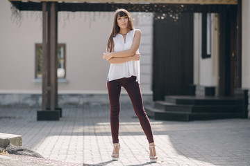 Fototapeta premium girl fashion HD