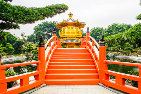 Chi Lin Temple In Nan Lian Garden