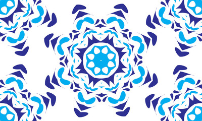 Ethnic seamless patterns. Aztec geometric backgrounds. Stylish navajo fabric. Modern abstract wallpaper. Vector illustration.