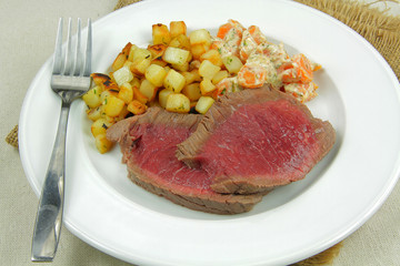 rôti de boeuf et légumes 23102015