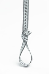 white tape measuring