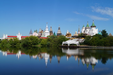 Fototapeta na wymiar Измайловский кремль, Москва