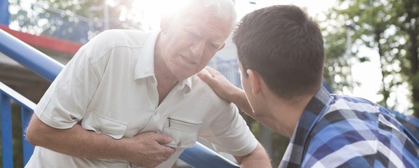 Caring young man