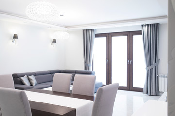 Contemporary designed room