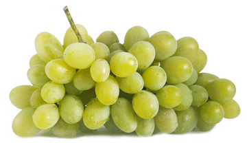 green grapes isolated 