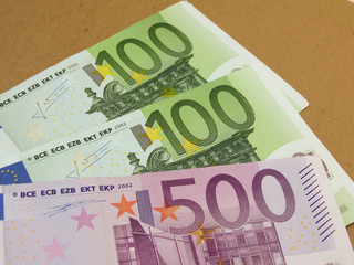 Obraz premium Euro banknotes
