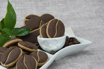 Coffee cookies